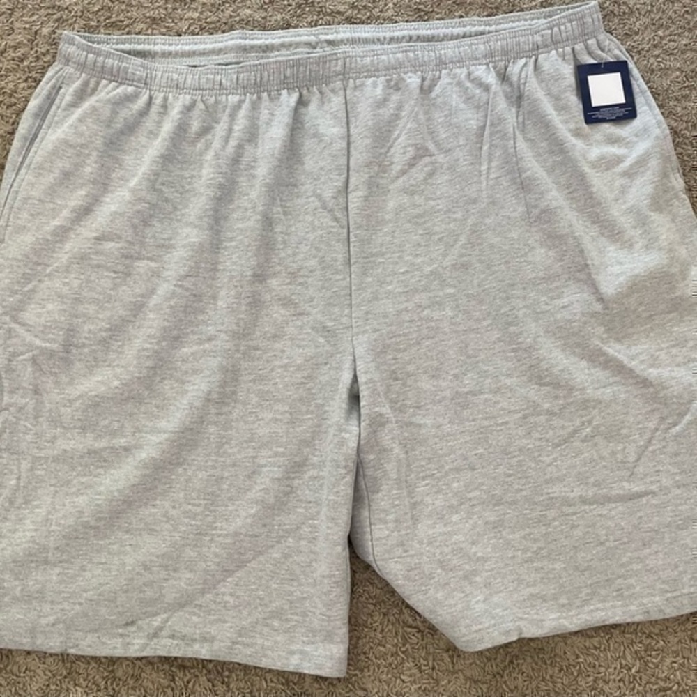 New Mens big and tall champion sweat shorts grey